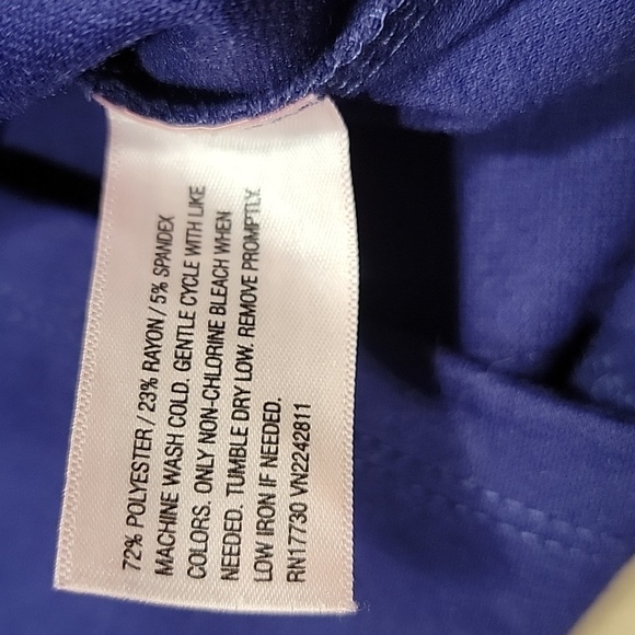 Mossimo Size XS Blue Violet Peplum Pencil Skirt, Exc. Used Condition - Picture 8 of 8